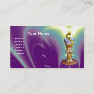 BOWL OF HYGEIA , PHARMACY BUSINESS CARD