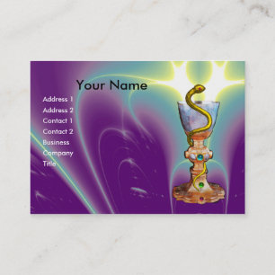 BOWL OF HYGEIA , PHARMACY BUSINESS CARD