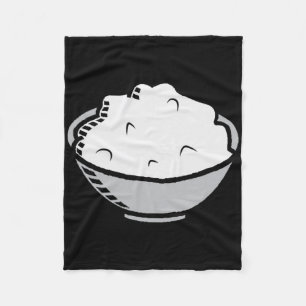Bowl Of Rice Halloween Costume Easy Asian Costume Fleece Blanket