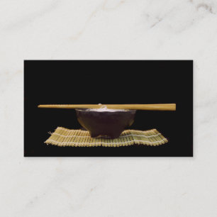 Bowl of Rice Noodles Business Card