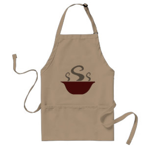 Bowl Of Steaming Soup Apron