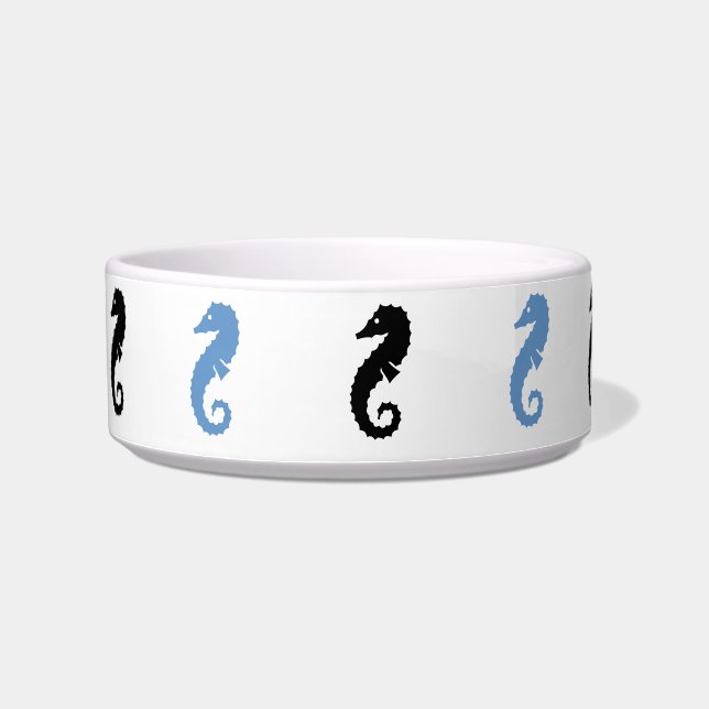 Bowl - Sea Horses - 2 colours (Left)