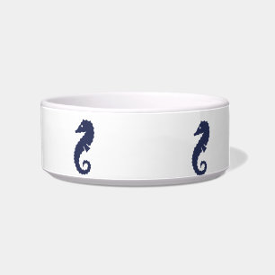 Bowl - Sea Horses (navy blue)