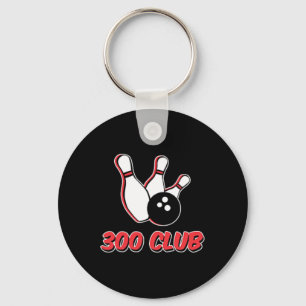Bowler 300 Club Logo T Shirt Key Ring