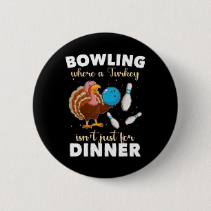 Bowler Bowling 6 Cm Round Badge