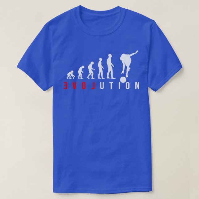 Bowler Girl Or Woman In Bowling T T-Shirt (Design Front)