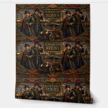Bowler hat heroes/wallpaper/home/bathroom/kitchen/