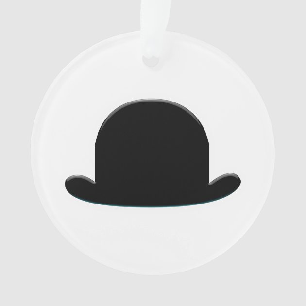 bowler hat ornament