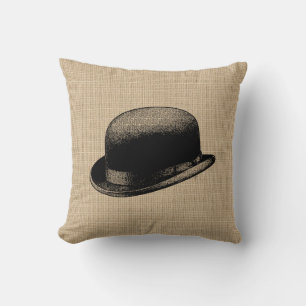 Bowler Hat Pillow