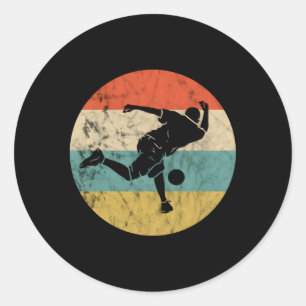 Bowler Strike Bowling Bowling Team Bowling Classic Round Sticker