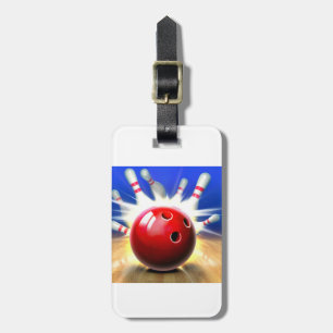 ***BOWLER'S LUGGAGE TAG*** **BOWLING BAG TAG** LUGGAGE TAG