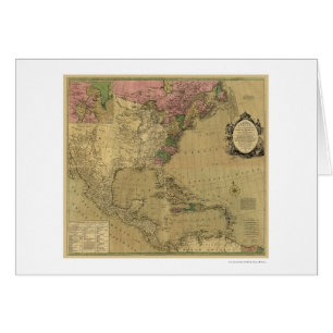 Bowles Detailed America Map - 1784