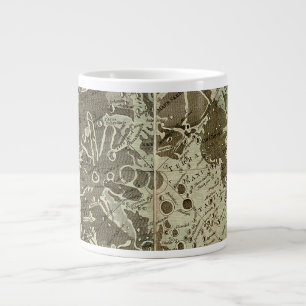 Bowles' Selenography or a Map of the Moon - 1780 Large Coffee Mug