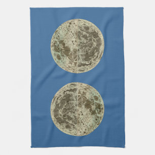 Bowles' Selenography or a Map of the Moon - 1780 Tea Towel