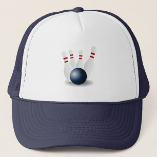 bowling-155946 bowling skittles ninepins tenpins p trucker hat