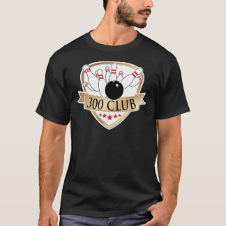 Bowling 300 Club - Perfect Game Logo  Graphic   T-Shirt