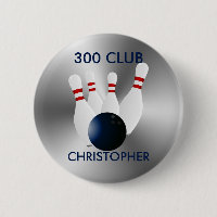 Bowling 300 Club Personalised