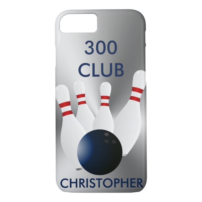 Bowling 300 Club Personalised Case-Mate iPhone Case (Back)