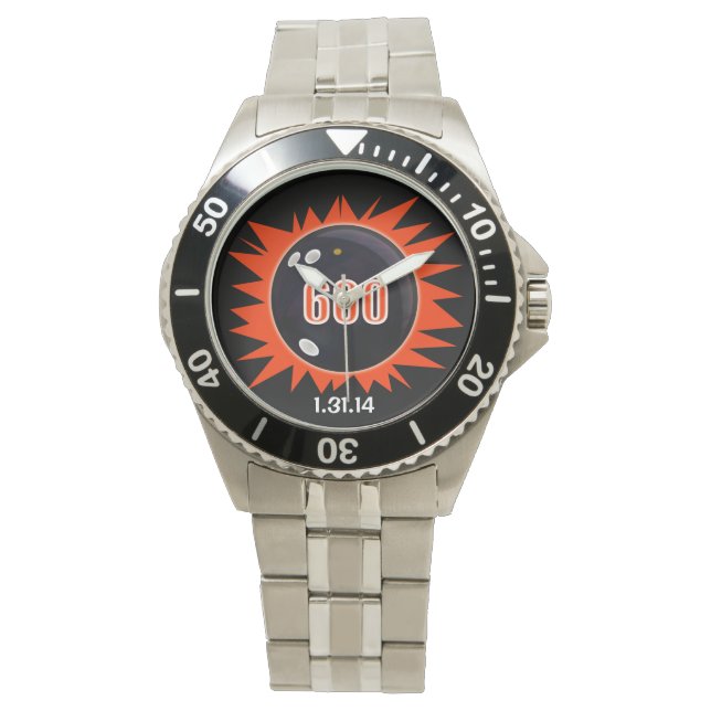Bowling 600 Series in Red Watch (Front)