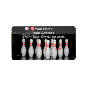 Bowling Address Labels