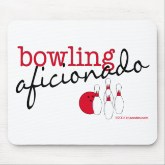 Bowling Aficionado Mouse Mat
