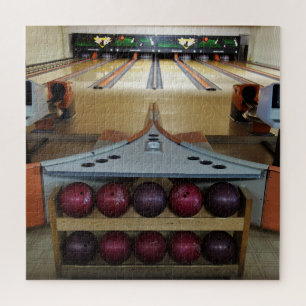 Bowling Alley Designer Jigsaw Puzzle