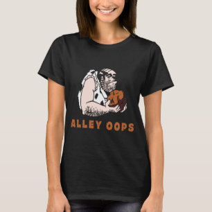 Bowling Alley Oops Caveman  T-Shirt