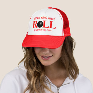 Bowling Alley Promotion Let The Good Times Roll Trucker Hat