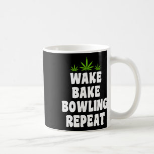 Bowling And Weed Smoker  Coffee Mug