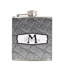 Bowling Ball Chrom Look Pattern Personalizable