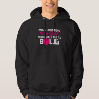 Bowling Ball Game Pins Cool Bowl Perfect  Idea Hoodie