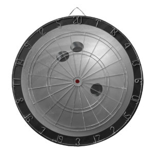 Bowling Ball Grey Dartboard