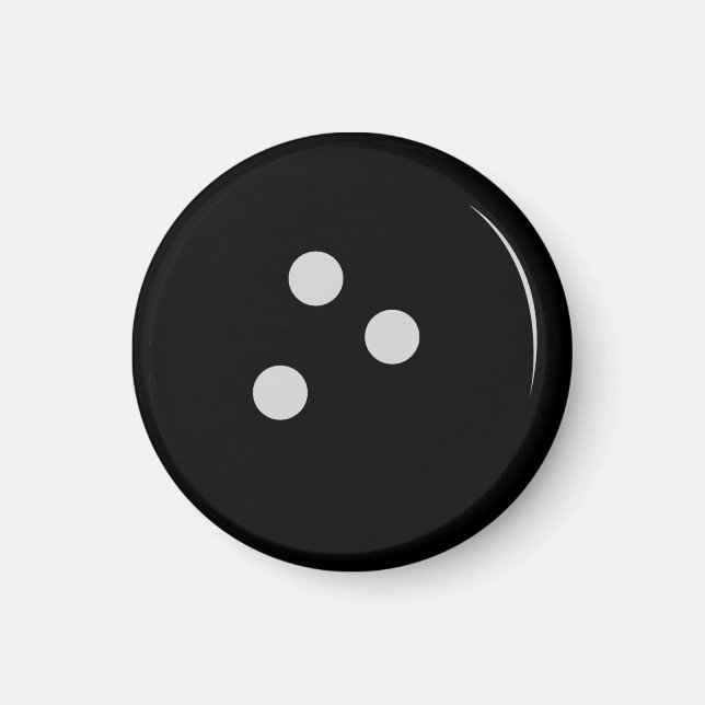 Bowling Ball Magnet (Front)