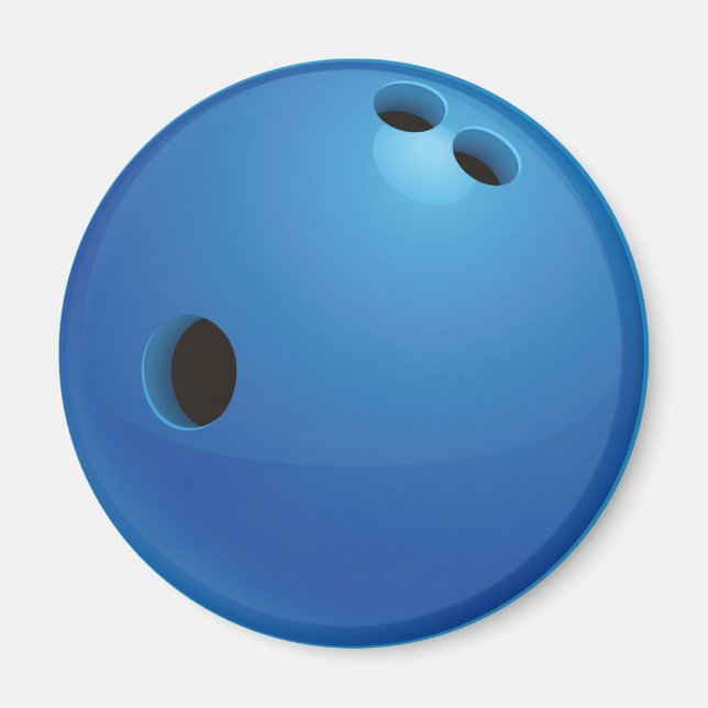 Bowling Ball Magnet (Front)