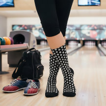 Bowling Ball Pattern Socks