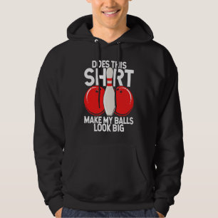 Bowling Ball Pin Bowler Strike Bowling Fanatic Bow Hoodie