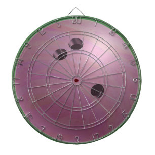 Bowling Ball Pink Dartboard