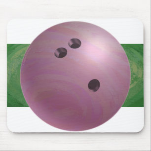 Bowling Ball Pink Mouse Mat