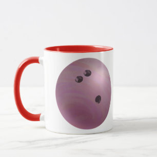 Bowling Ball Pink Mug