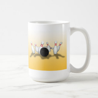 Bowling Ball & Pins: 3D Model: Coffee Mug