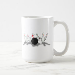 Bowling Ball & Pins: 3D Model: Coffee Mug