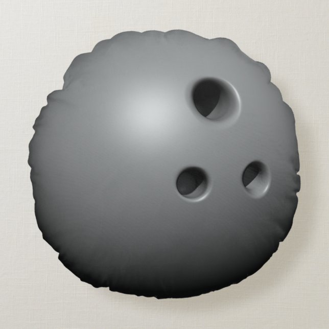 Bowling ball round cushion (Front)