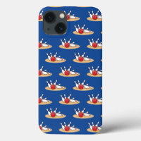 Bowling Ball Striking Skittles Pattern