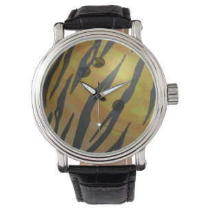 Bowling Ball Tiger Yellow Watch