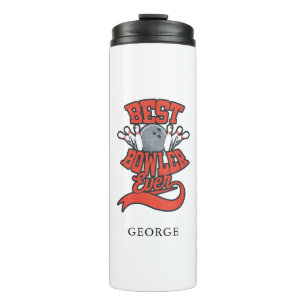 Bowling Best Bowler Ever Personalised Novelty Thermal Tumbler