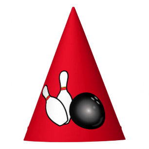 Bowling Birthday Ball and Pins Party Hat