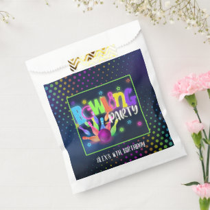 Bowling Birthday Favour Bag - Bowling Party