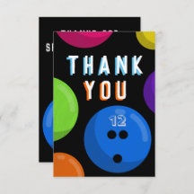 Bowling Birthday Party Cosmic Bowling Neon Blue