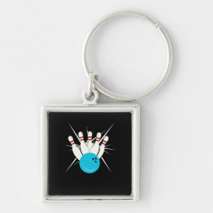 Bowling Bliss Key Ring