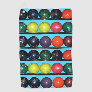 Bowling Blitz Golf Towel